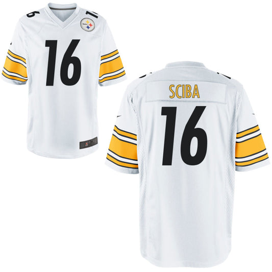 Football Jerseys P.Steelers #16 Nick Sciba Player Stitched Game Jersey