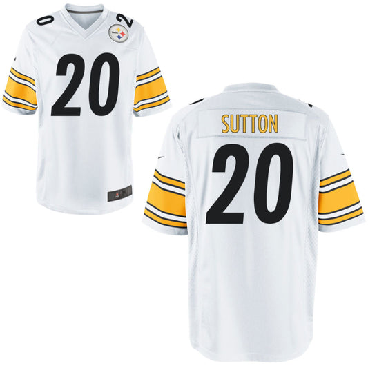 Football Jerseys P.Steelers #20 Cameron Sutton Player Stitched Game Jersey