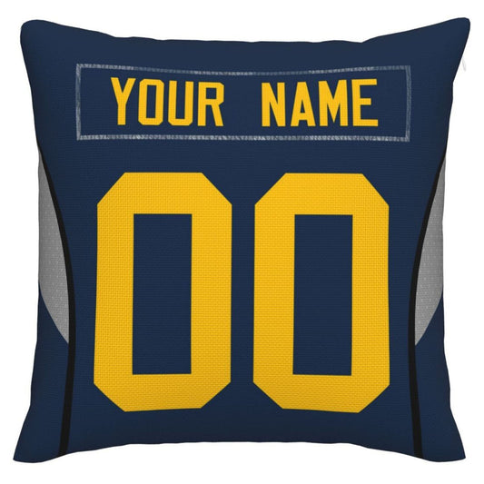 Custom GB.Packers Pillow Decorative Throw Pillow Case - Print Personalized Football Team Fans Name & Number Birthday Gift Football Pillows