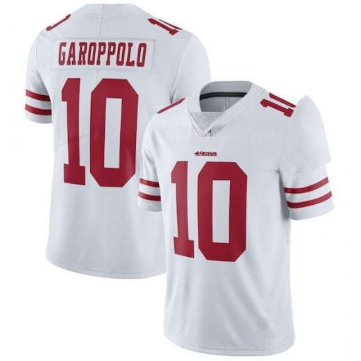 Men's #10 Jimmy Garoppolo SF.49ers Limited Stitched Jerseys