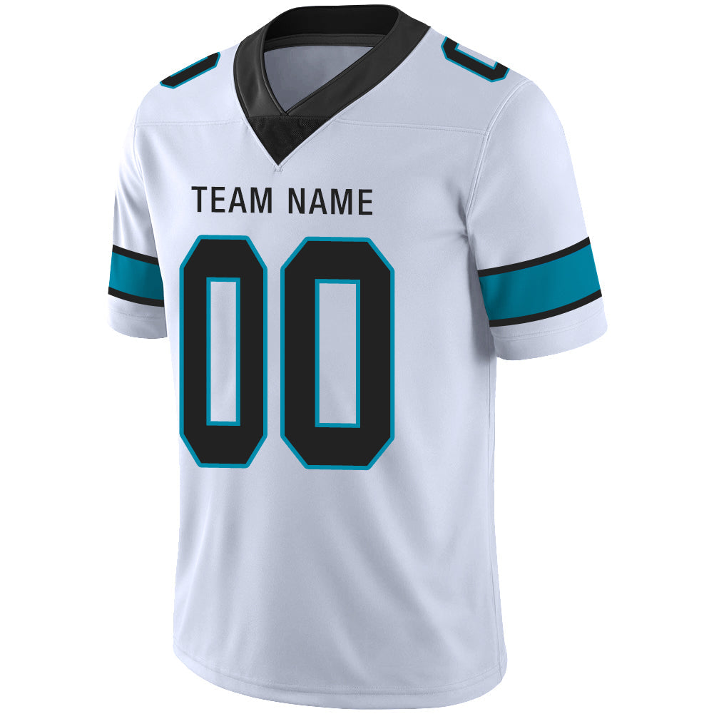 Custom C.Panther Stitched American Football Jerseys Personalize Birthday Gifts White Jersey