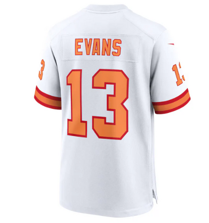 TB.Buccaneers #13 Nike Mike Evans White '76 50th Season Game Stitched American Football Jerseys