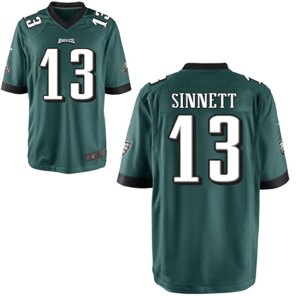 Football Jerseys P.Eagles #13 Reid Sinnett Player Stitched Game Jersey