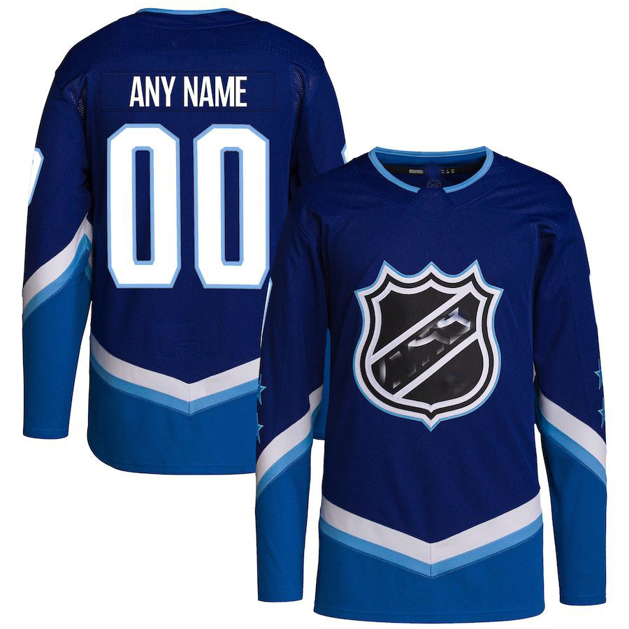 Custom C.Avalanche 2022 All-Star Game Western Conference Pick-A-Player Jersey Blue Stitched American Hockey Jerseys CustomName