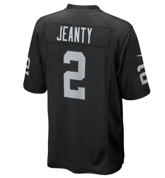 LV.Raiders #2 Ashton Jeanty Black Team Limited Stitched American Football Jerseys