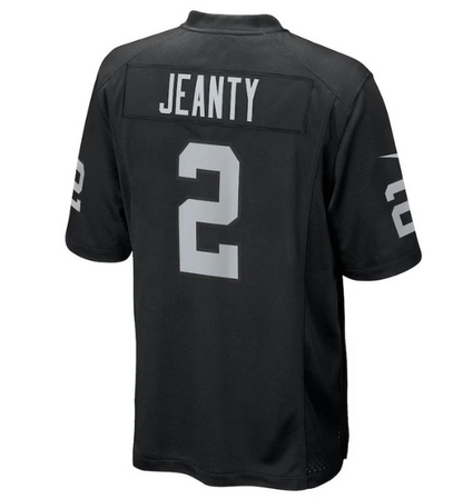 LV.Raiders #2 Ashton Jeanty Black Team Limited Stitched American Football Jerseys