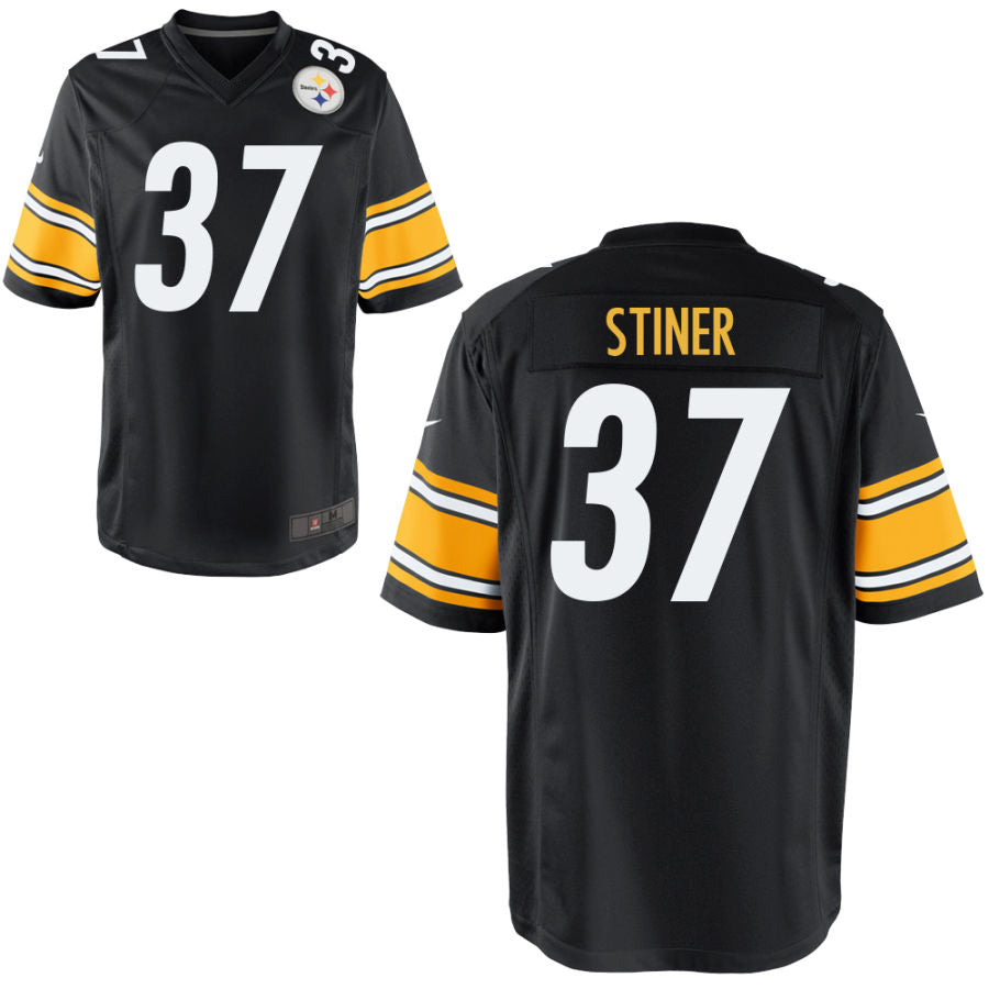 Football Jerseys P.Steelers #37 Donovan Stiner Player Stitched Game Jersey