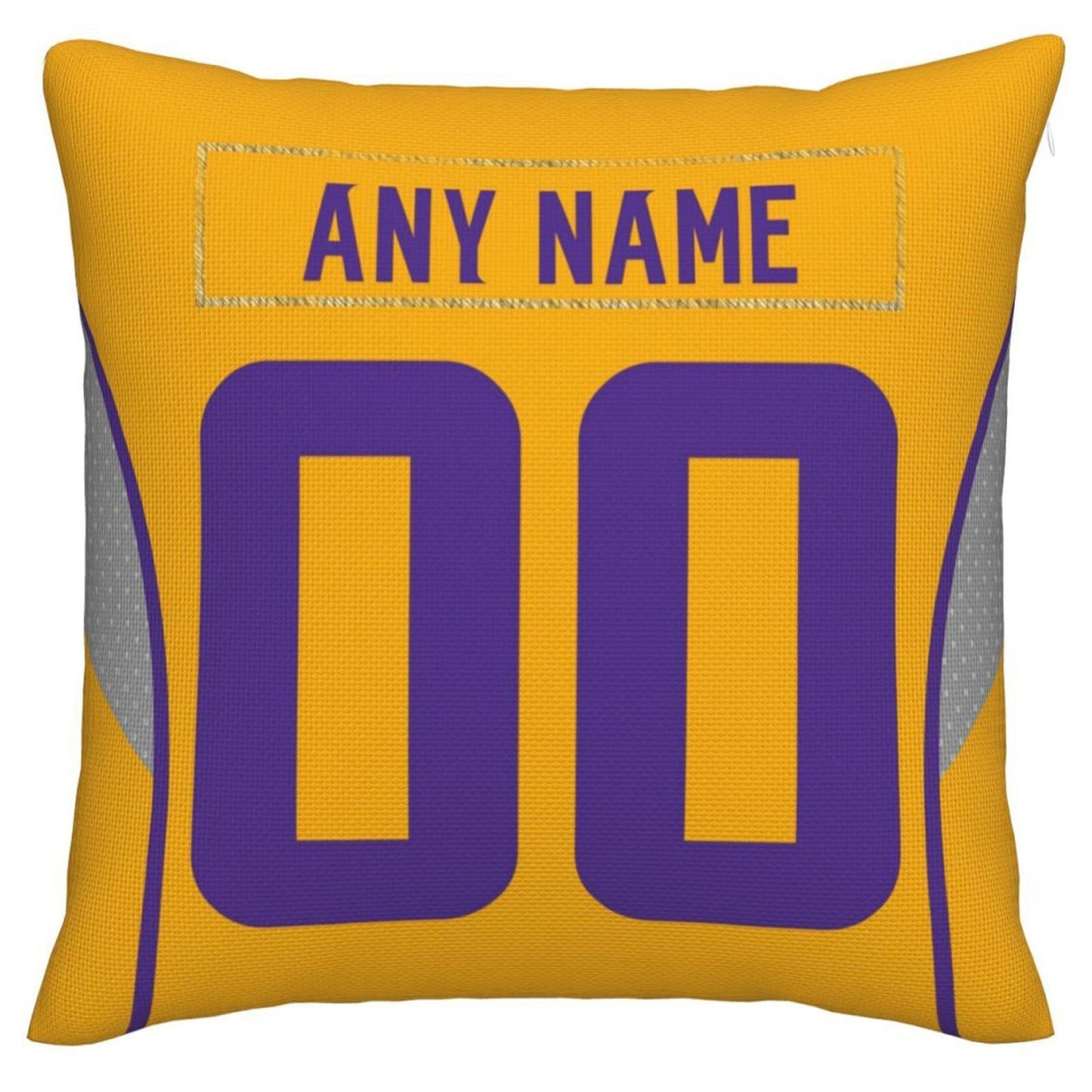 Custom MN.Vikings Pillow Decorative Throw Pillow Case - Print Personalized Football Team Fans Name & Number Birthday Gift Football Pillows