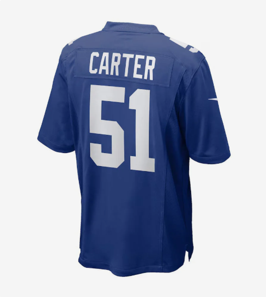 NY.Giants #51 Abdul Carter Royal Vapor F.U.S.E. Limited Jersey Stitched American Football Jerseys