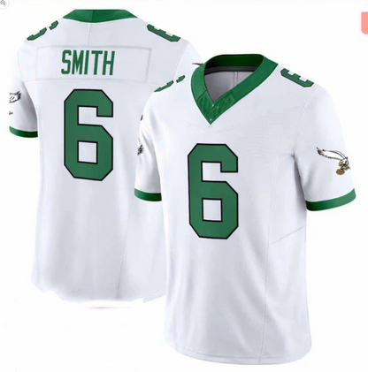 P.Eagles #6 DeVonta Smith White LIX F.U.S.E. Vapor Limited Jersey ¨C All Stitched Football Jerseys P.Eagles #6 DeVonta Smith White LIX F.U.S.E. Vapor Limited Jersey ¨C All Stitched Football Jerseys