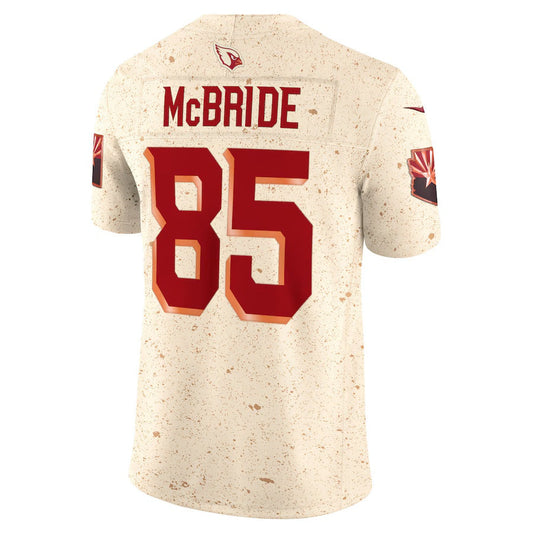 A.Cardinals #85 Trey McBride 2025 Rivalries Collection Limited Jersey-CustomName - Natural Stitched American Football Jersey-CustomName