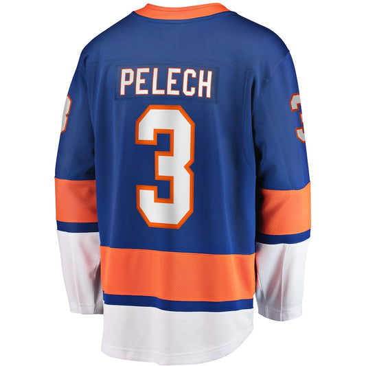 NY.Islanders #3 Adam Pelech Fanatics Branded Home Breakaway Player Jersey Royal Stitched American Hockey Jerseys CustomName