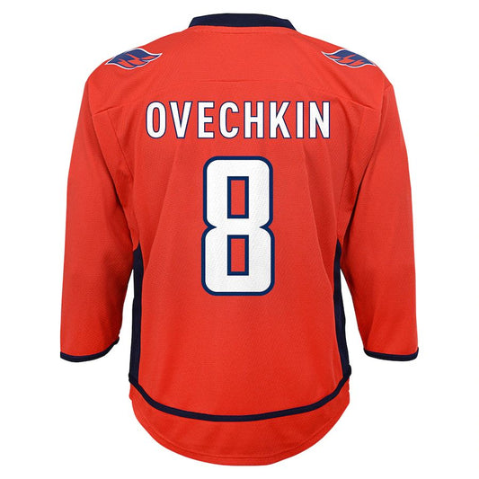 W.Capitals #8 Alex Ovechkin Infant Replica Player Jersey Red Stitched American Hockey Jerseys CustomName