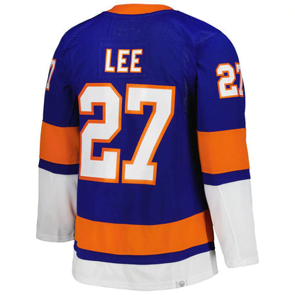 NY.Islanders #27 Anders Lee Captain Patch Primegreen Authentic Pro Home Player Jersey Royal Stitched American Hockey Jerseys CustomName
