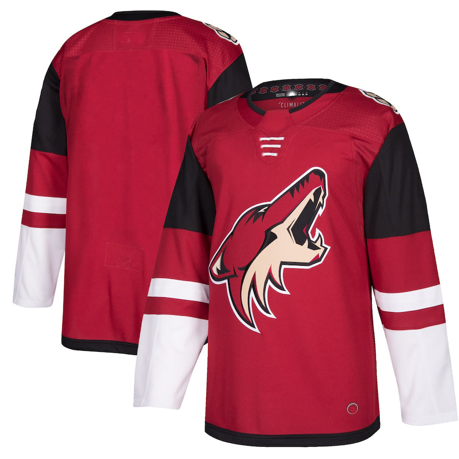 A.Coyotes Home Authentic Blank Jersey Maroon Stitched American Hockey Jerseys CustomName