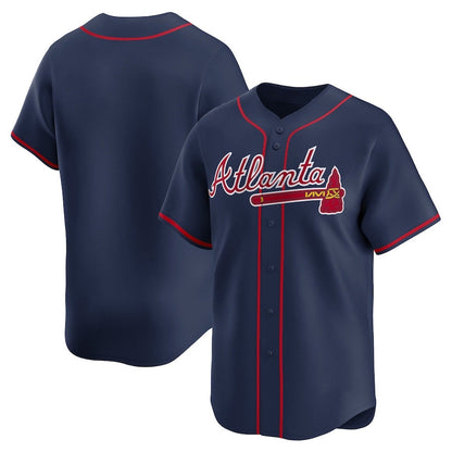 Atlanta Braves Alternate Limited Jersey - Navy Baseball Jerseys