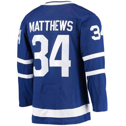 T.Maple Leafs #34 Auston Matthews Home Primegreen Authentic Pro Player Jersey Blue Stitched American Hockey Jerseys CustomName
