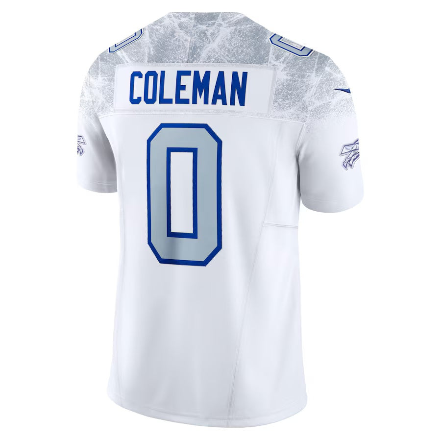 B.Bills #0 Keon Coleman 2025 Rivalries Collection Limited Jersey-CustomName - White Football Stitched American Jersey-CustomName