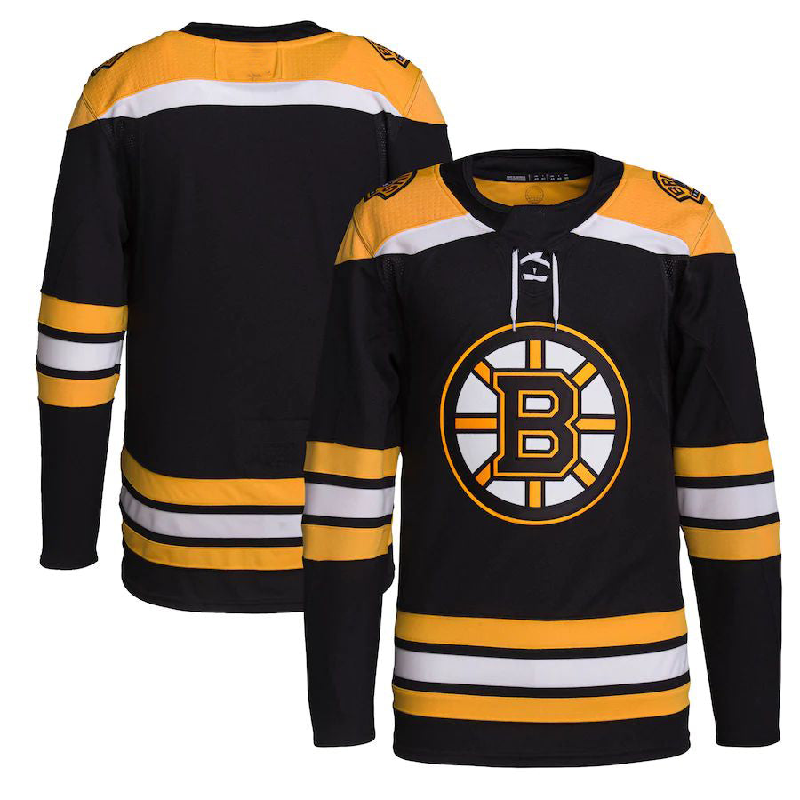 B.Bruins Home Primegreen Authentic Pro Jersey Black Stitched American Hockey Jerseys CustomName
