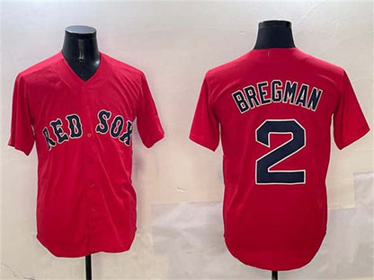 Boston Red Sox #2 Xander Bogaerts Red Cool Base Stitched Baseball Jersey