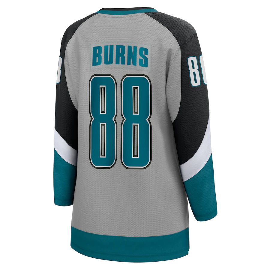 SJ.Sharks #88 Brent Burns Fanatics Branded 2020-21 Special Edition Breakaway Player Jersey Stitched American Hockey Jerseys CustomName