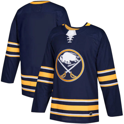 B.Sabres Home Authentic Blank Jersey Navy Stitched American Hockey Jerseys CustomName