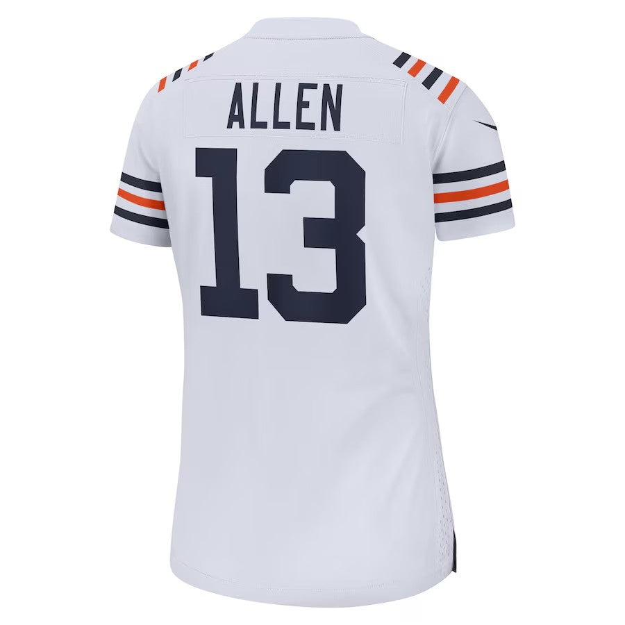 C.Bears #13 Keenan Allen Alternate White Game American Football Jerseys