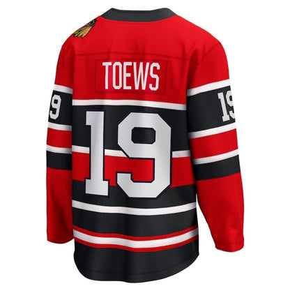 C.Blackhawks #19 Jonathan Toews Fanatics Special Edition 2.0 Breakaway Player Jersey - Red Stitched American Hockey Jerseys CustomName