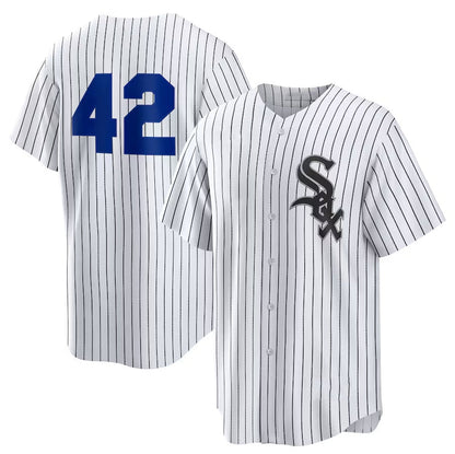 Chicago White Sox Home 2025 Jackie Robinson Day Replica Jersey - White Stitched Baseball Jersey