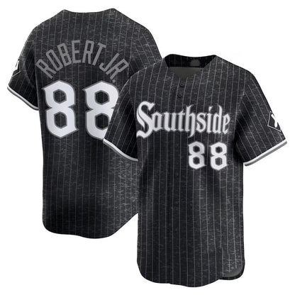 Chicago White Sox #88 Luis Robert Jr. City Connect Limited Jersey - Black Stitched Baseball Jersey
