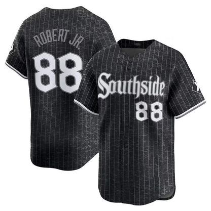 Chicago White Sox #88 Luis Robert Jr. City Connect Limited Player Jersey - Black Stitched Baseball Jersey