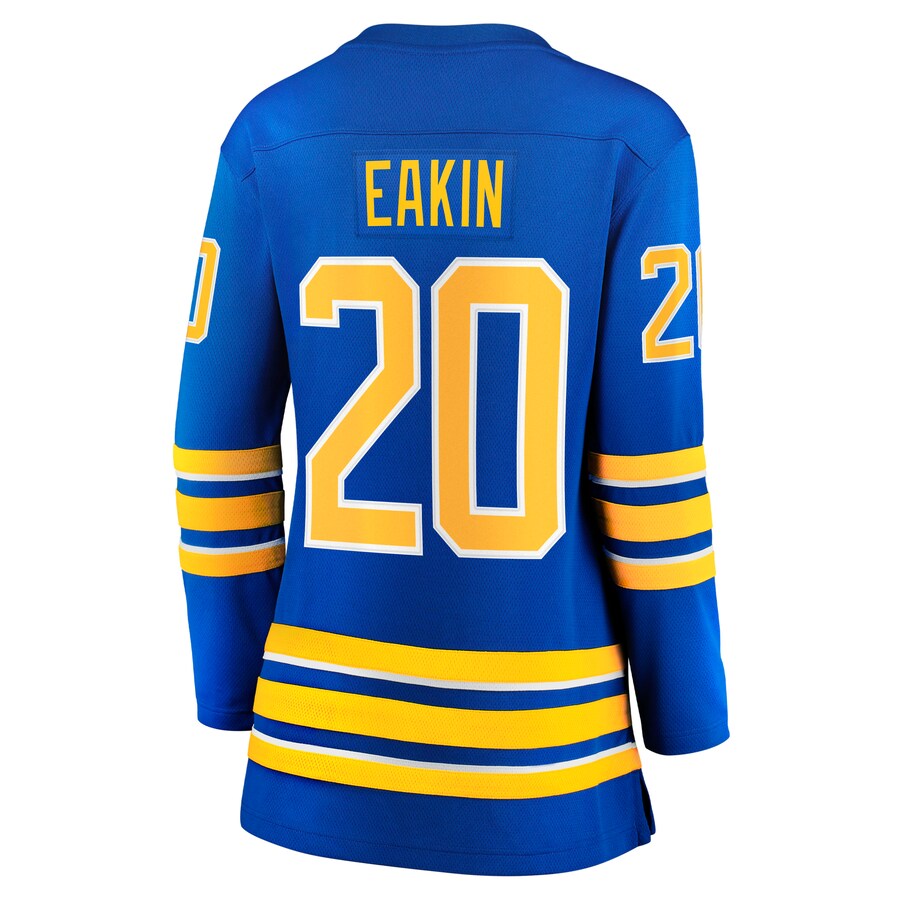 B.Sabres #20 Cody Eakin Fanatics Branded Women's Home Breakaway Jersey Royal Stitched American Hockey Jerseys CustomName