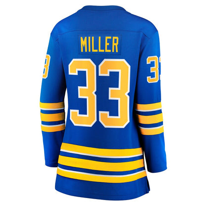 B.Sabres #33 Colin Miller Fanatics Branded Home Breakaway Player Jersey Royal Stitched American Hockey Jerseys CustomName