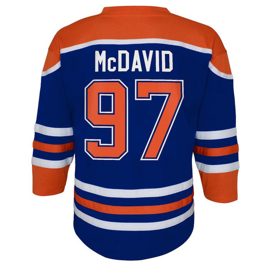 E.Oilers #97 Connor McDavid Infant Home Replica Player Jersey Stitched American Hockey Jerseys CustomName