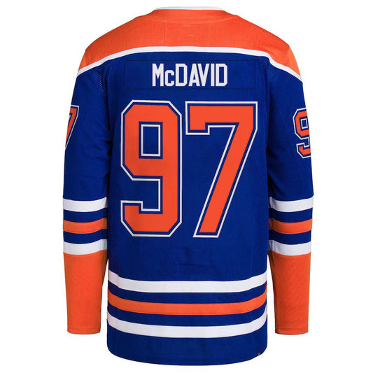 E.Oilers #97 Connor McDavid Home Primegreen Authentic Pro Player Jersey Royal Stitched American Hockey Jerseys CustomName
