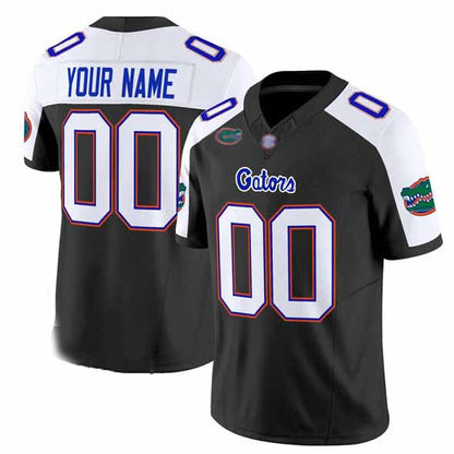 Custom F.Gators ACTIVE PLAYER Black Alternate 2024 F.U.S.E. Florida Patch Vapor Limited Stitched American College Jerseys
