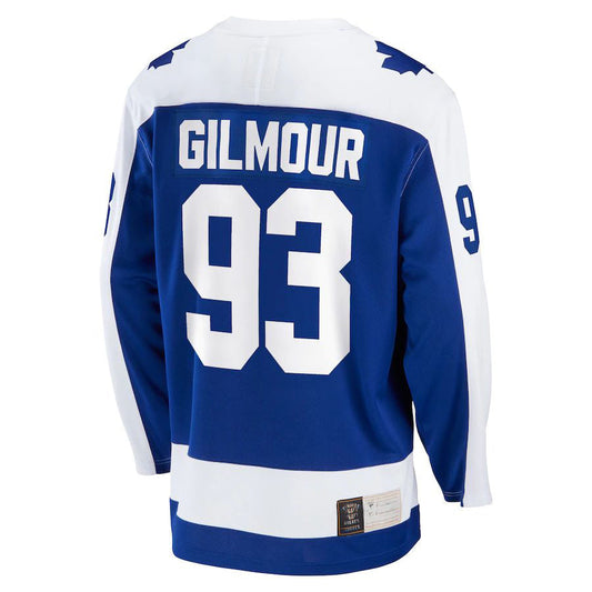 T.Maple Leafs #93 Doug Gilmour Fanatics Branded Breakaway Retired Player Jersey Blue Stitched American Hockey Jerseys CustomName