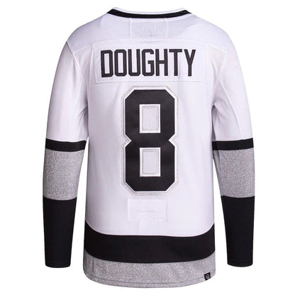 LA.Kings #8 Drew Doughty 2021-22 Alternate Primegreen Authentic Pro Player Jersey White Stitched American Hockey Jerseys CustomName