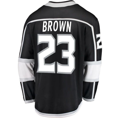 LA.Kings #23 Dustin Brown Fanatics Branded Breakaway Player Jersey  Black Stitched American Hockey Jerseys CustomName