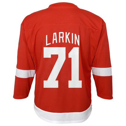 D.Red Wings #71 Dylan Larkin Toddler Replica Player Jersey Red Stitched American Hockey Jerseys CustomName