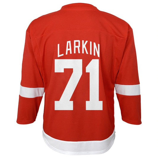 D.Red Wings #71 Dylan Larkin Toddler Replica Player Jersey Red Stitched American Hockey Jerseys CustomName