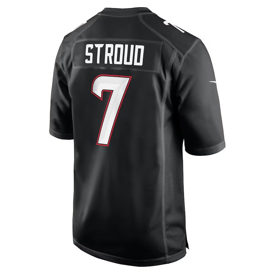 H.Texans #7 C.J. Stroud Carbon Black Fashion American Football Jerseys