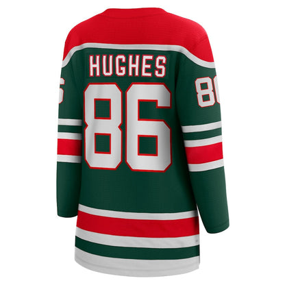 NJ.Devils #86 Jack Hughes Fanatics Branded 2020-21 Special Edition Breakaway Player Jersey Black Stitched American Hockey Jerseys CustomName