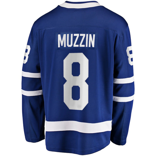 T.Maple Leafs #8 Jake Muzzin Fanatics Branded Replica Player Jersey  Blue Stitched American Hockey Jerseys CustomName