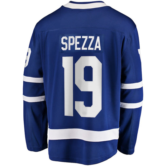 T.Maple Leafs #19 Jason Spezza Fanatics Branded Replica Player Jersey Blue Stitched American Hockey Jerseys CustomName