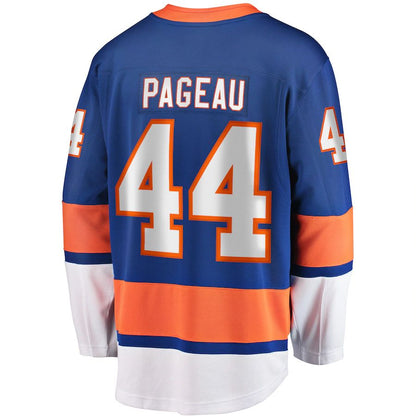 NY.Islanders #44 Jean-Gabriel Pageau Fanatics Branded Home Premier Breakaway Player Jersey Royal Stitched American Hockey Jerseys CustomName