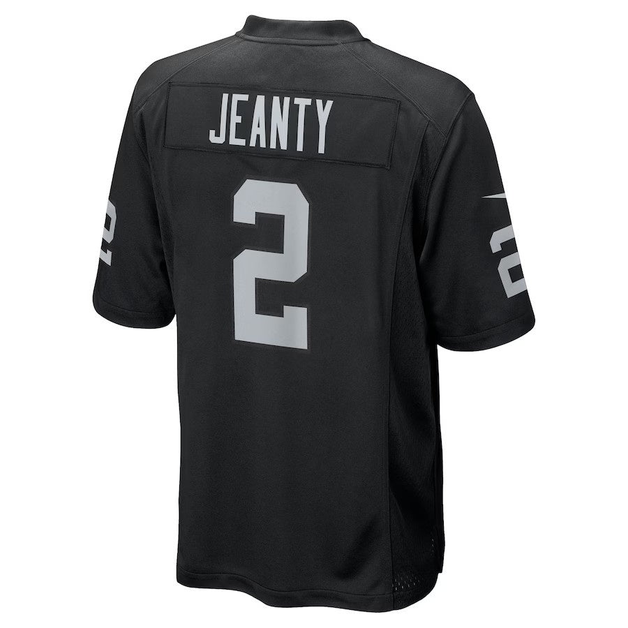 LV.Raiders #2 Ashton Jeanty Black Team Limited Stitched American Football Jerseys