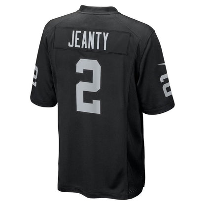 LV.Raiders #2 Ashton Jeanty Black Team Limited Stitched American Football Jerseys