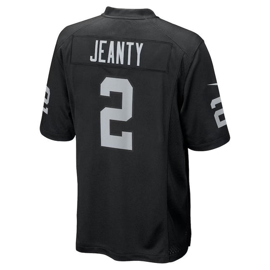 LV.Raiders #2 Ashton Jeanty Black Team Limited Stitched American Football Jerseys