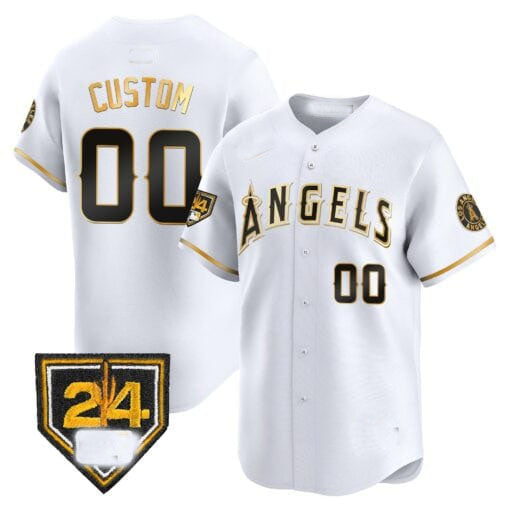 Custom Los Angeles Angels 2024 Spring Training Patch Vapor Premier Limited ¨C All Stitched Baseball Jersey